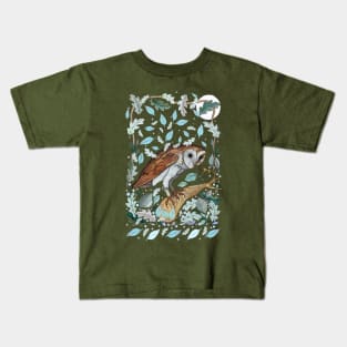 Barn Owl Kids T-Shirt